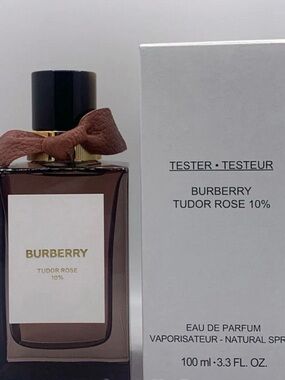Burberry Tudor Rose Brown Bottle with Pinkish-Brown Bow EAU DE PARFUM